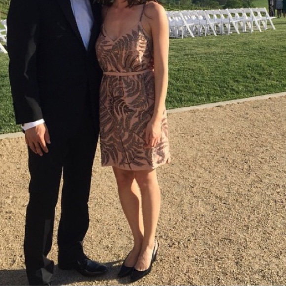 French Connection Beaded Leaf Dress - Picture 6 of 6